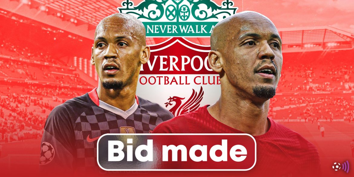 Liverpool submit bid to sign their best defensive midfielder since Fabinho